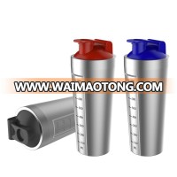 700ml stainless steel protein shaker