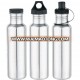 Wide mouth stainless steel sport shaker bottle