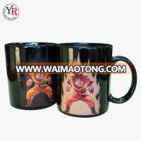 600ml Dragonball Z Mug Diy Color Changing Ceramic Mug Tumbler Tea Tumbler Cup