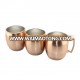 Whosale mugs 18oz Moscow Mule stainless steel copper mug