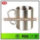 220ml insulated double wall indian stainless steel cups