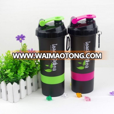 600ml best bpa free plastic sport bottle water joyshak bottle with carabiner