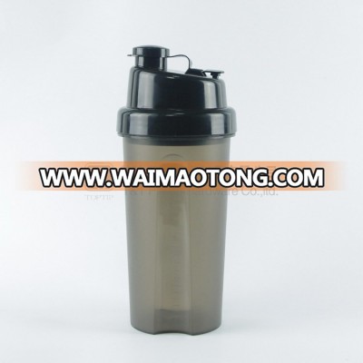 Wholesales 700ml plastic shaker/BPA free bottle/Protein Shaker for Promotional