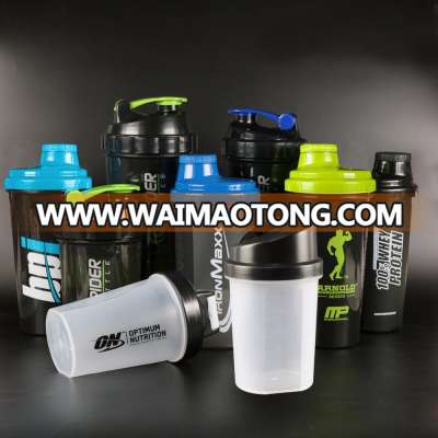 plastic shaker joyshake cups/coffee shaker bottles/blank protein shaker