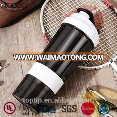 Hot sale oyshaker bottles BPA free custom anti leak plastic sports bottle oyshaker