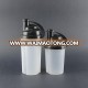 Transparent body and black lid shaker,protein shaker bottle