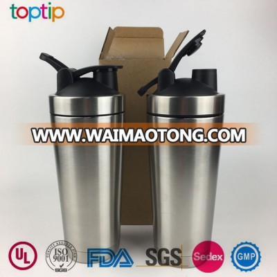 700ML Wholesale BPA FREE Custom Stainless Steel Protein Shaker Bottle