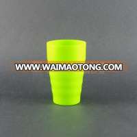 Green & blue plastic cup,Brush my teeth cup,Disposable cup with your logo