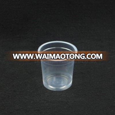 Disposable plastic wine tasting cup/disposable plastic cups